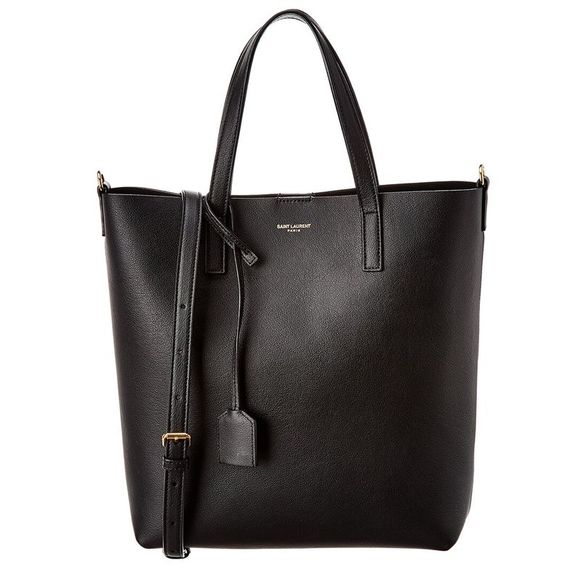 Saint Laurent Handbags - Saint Laurent Toy N/S Leather Shopper Tote